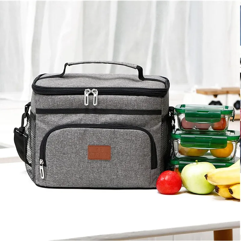 15L Insulated Thermal Cooler Lunch Bag- Wb- 62