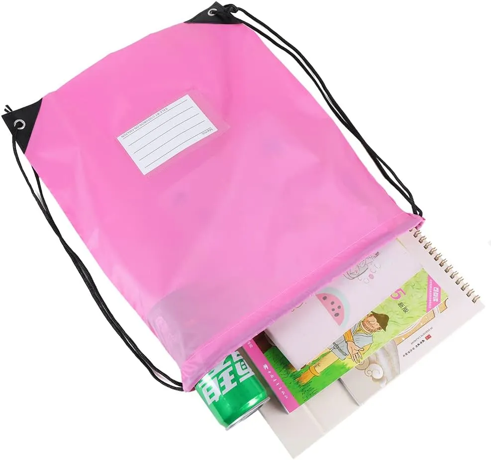 20 Pack Drawstring Bags,Bulk Draw String Backpack, DIY Gym Sports Cinch Bag Sackpack for Women Men