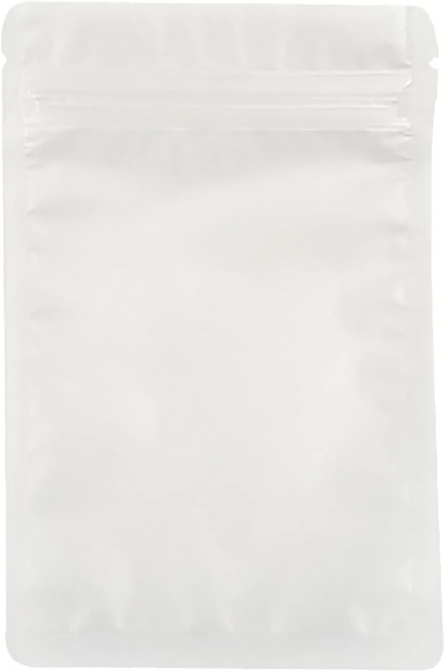 20PCS Jewelry Bag Clarity Tarnish Prevention Self Seal Plastic Zipper Bag Clear Resealable Packaging Storage Arrangement of Jewelry Earrings and Rings