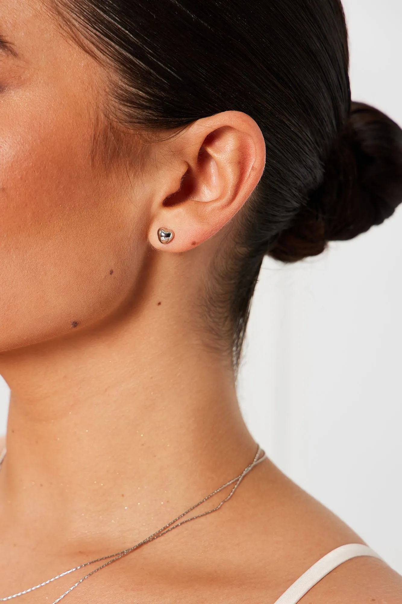 All My Love Necklace And Earring Set - Silver