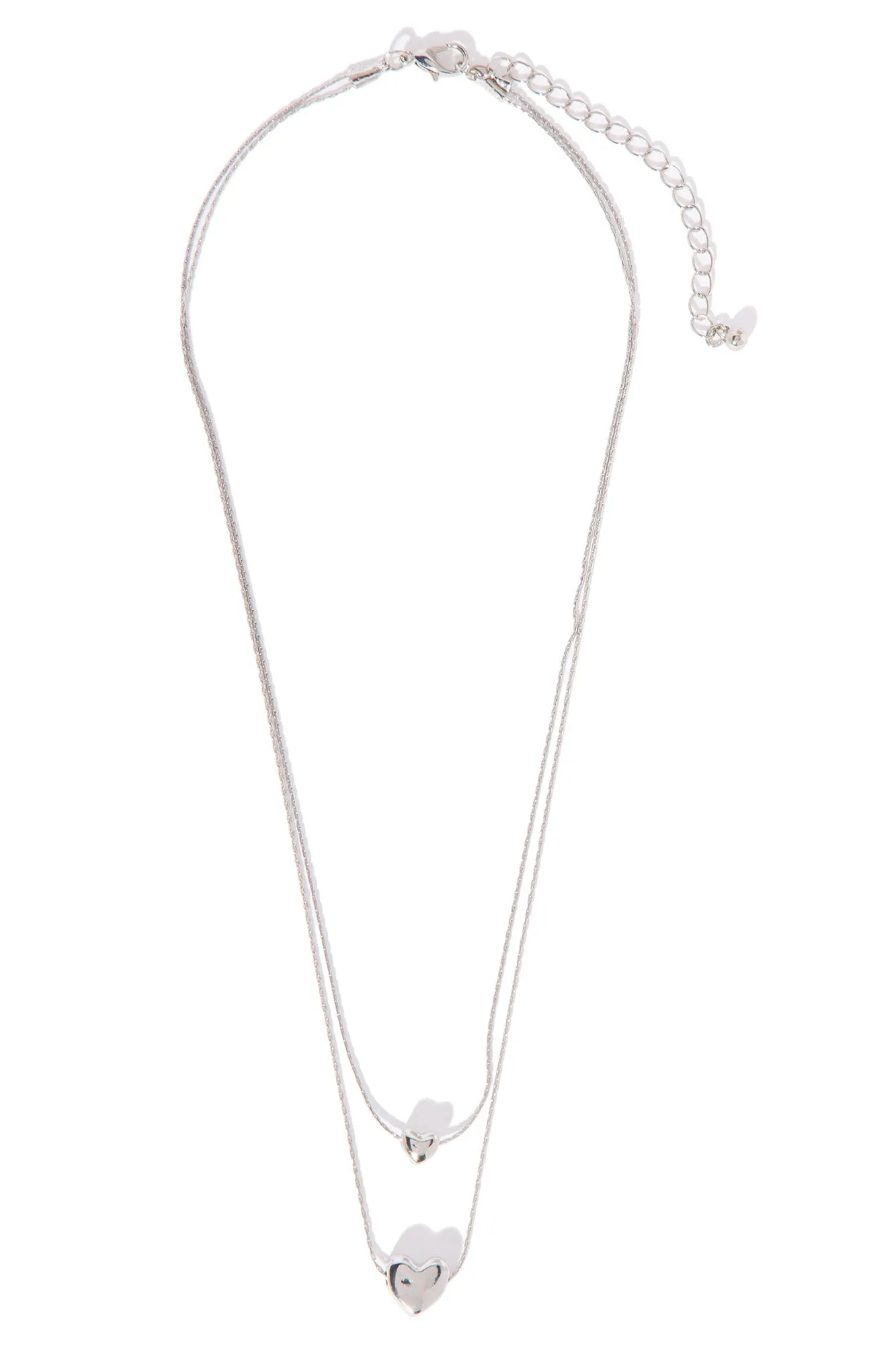 All My Love Necklace And Earring Set - Silver