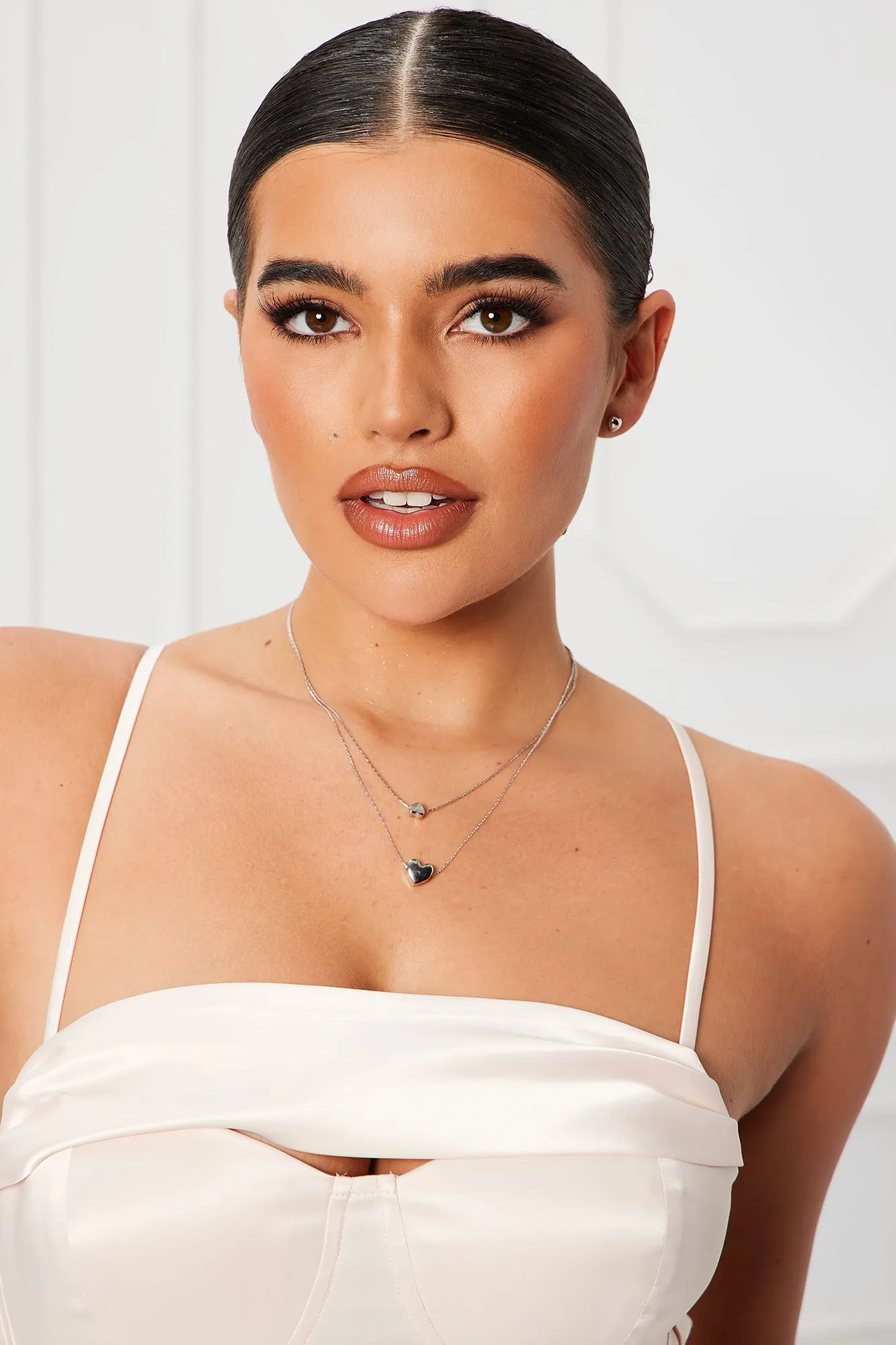 All My Love Necklace And Earring Set - Silver