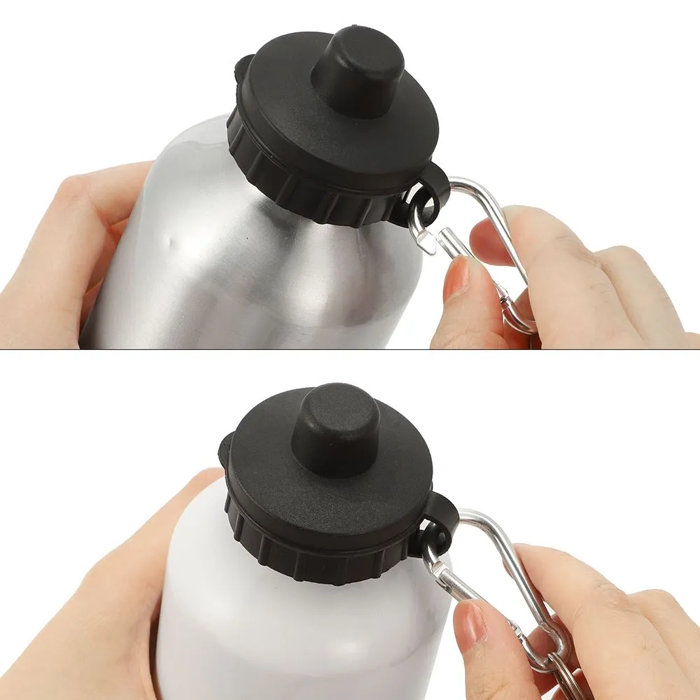 Aluminium Water Bottle 500ml White