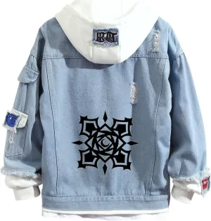 Anime Vampire Knight Denim Jacket Hoodie Pullovers Sweater Sweatshirt Fleeces Costume