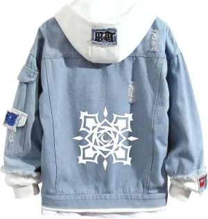 Anime Vampire Knight Denim Jacket Hoodie Pullovers Sweater Sweatshirt Fleeces Costume