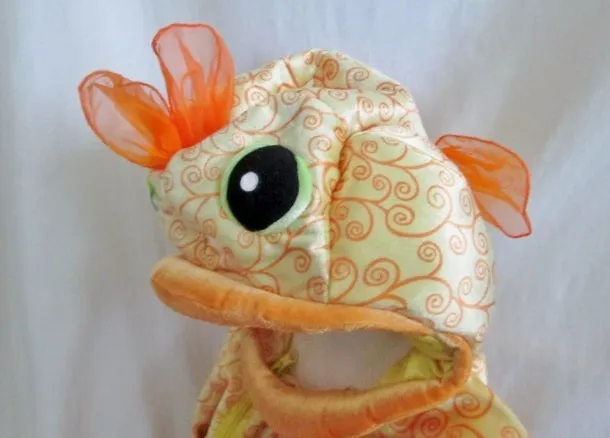 BABYSTYLE Kids FISH GOLDFISH Disguise Halloween Costume 2T 3T ORANGE Cosplay Preschool