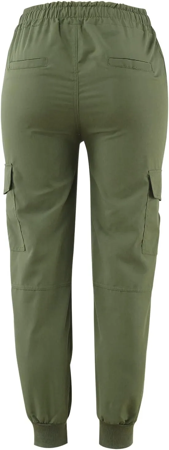 Baggy Cargo Pants Women High Waist Pants for Women Loose Wide Leg Trousers Y2k Streetwear with Pockets