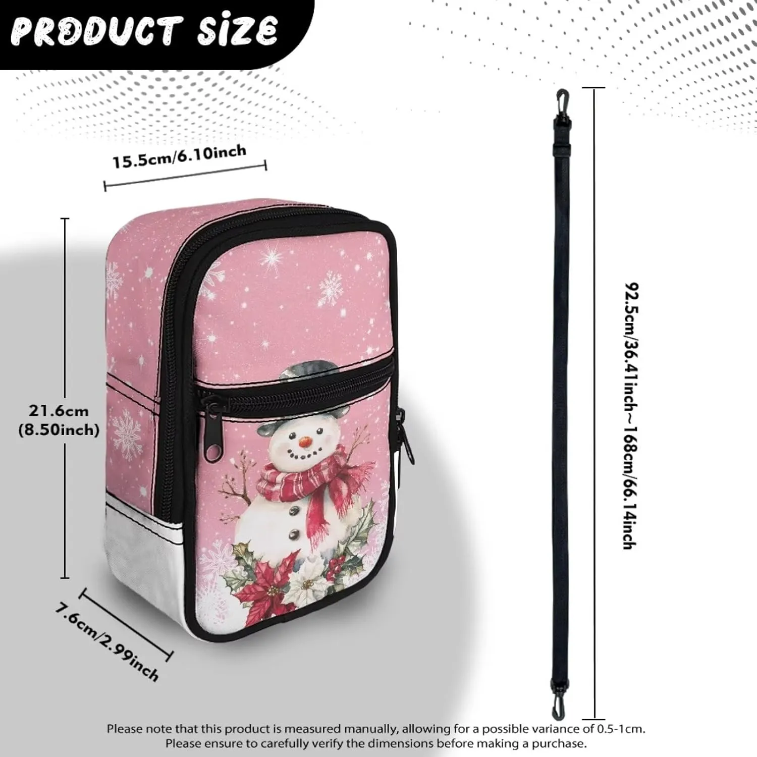 BIGCARJOB Shoulder Handbags for Womens Mini Crossbody Backpack Small Belt Bags Travel Sling Pouch Crossbody Fanny Pack