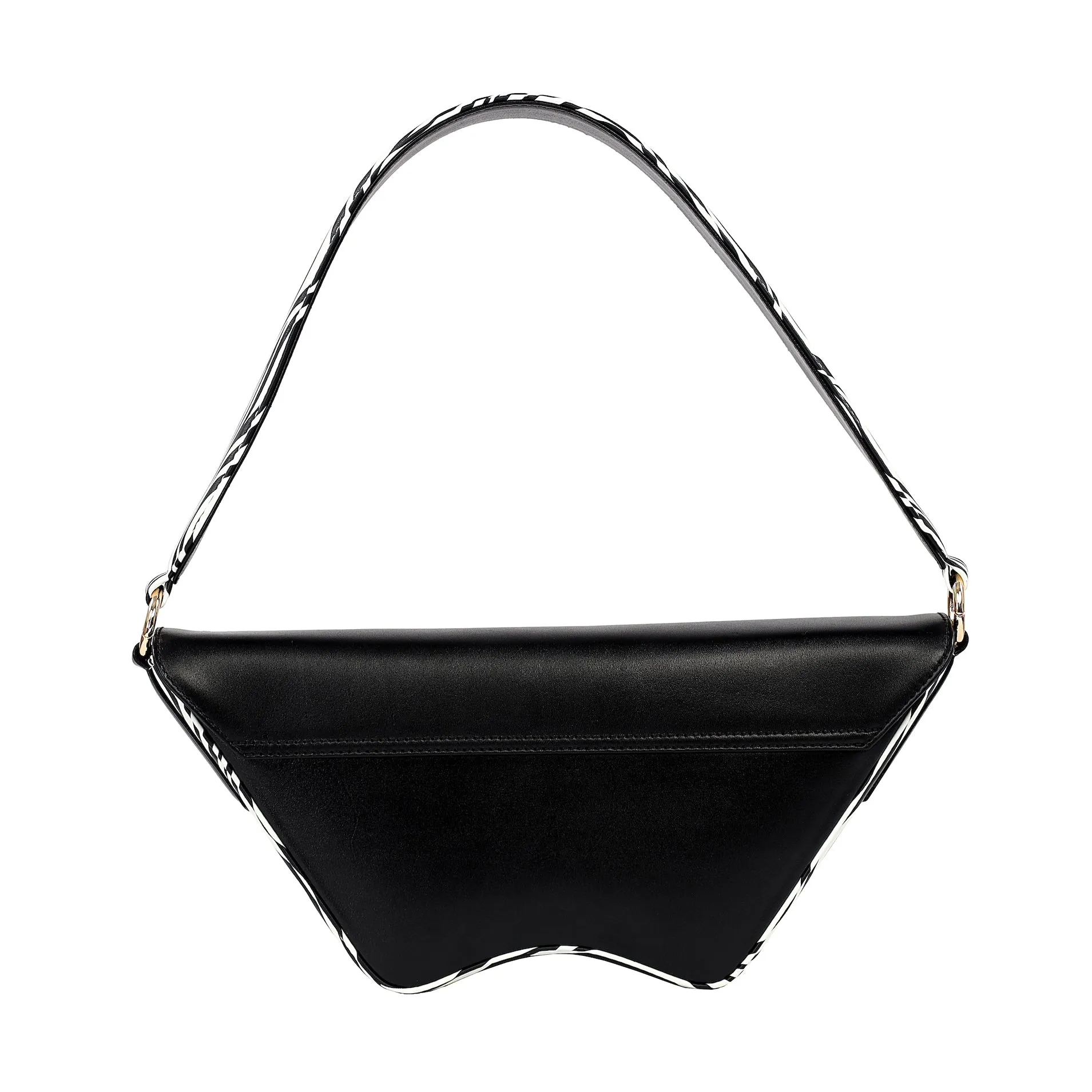 Black x Zebra Nadira Bag