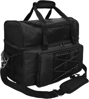 Bowling Bag for 2 Balls Bowling Ball Storage Bag Sturdy Large Capacity Bowling