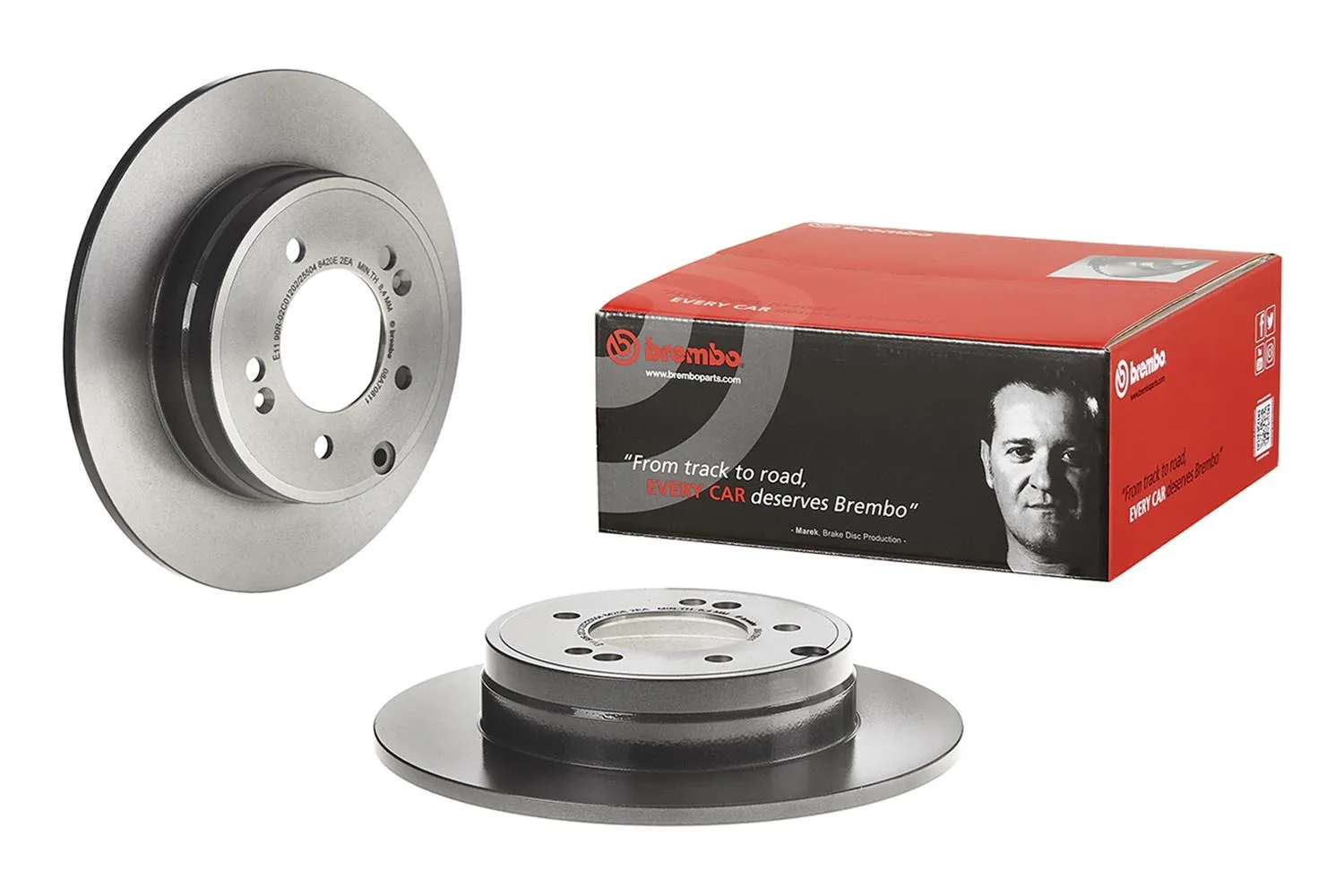 Brembo Disc Brake Pad and Rotor Kits KT00517