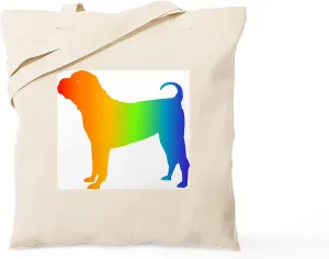 CafePress Chinese Shar Pei Tote Bag Reusable Natural Beige Canvas Shopping Bag