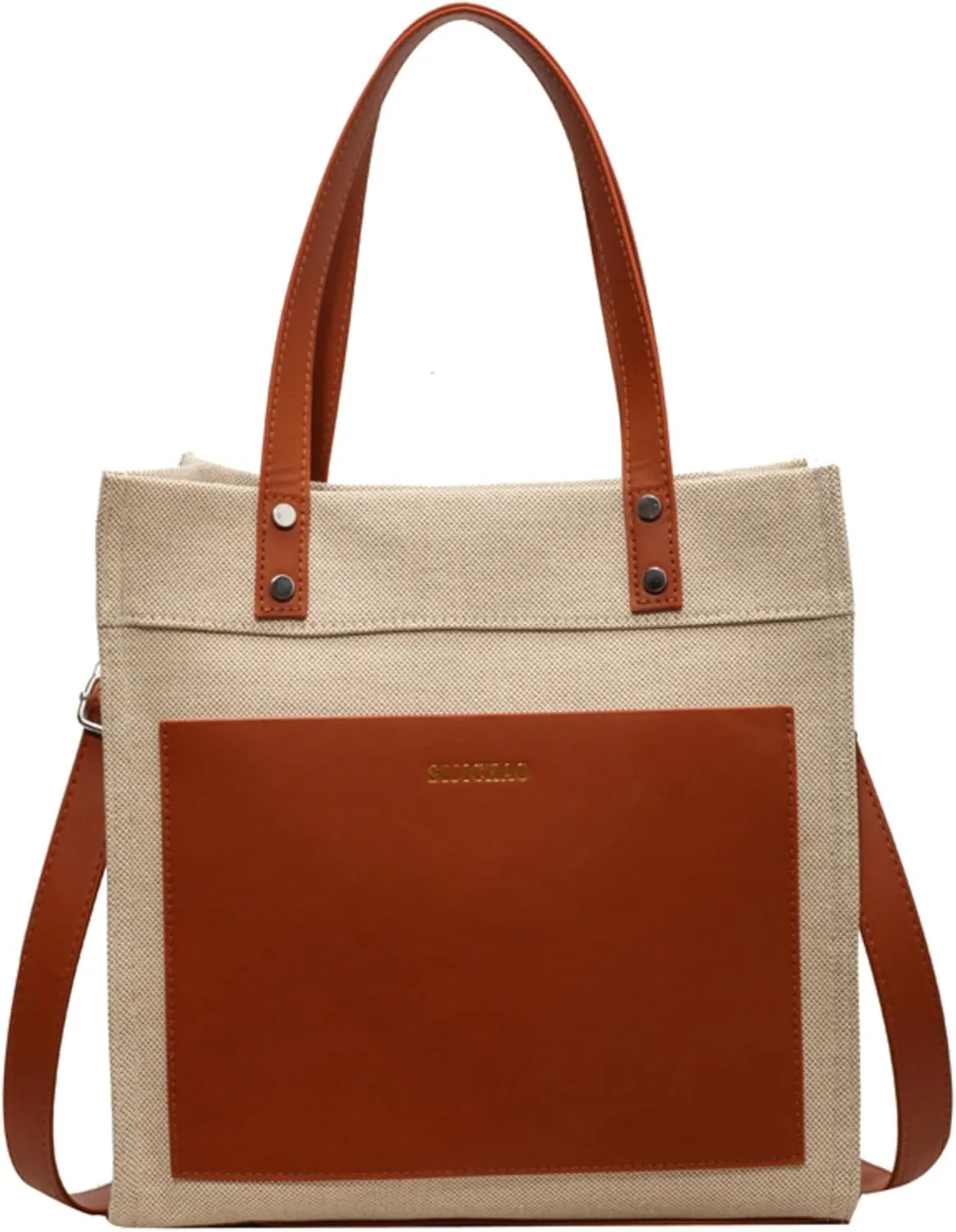 Canvas Handbag Large Crossbody Bags Satchel Work Handbags Purse Designer Tote Bags for Women