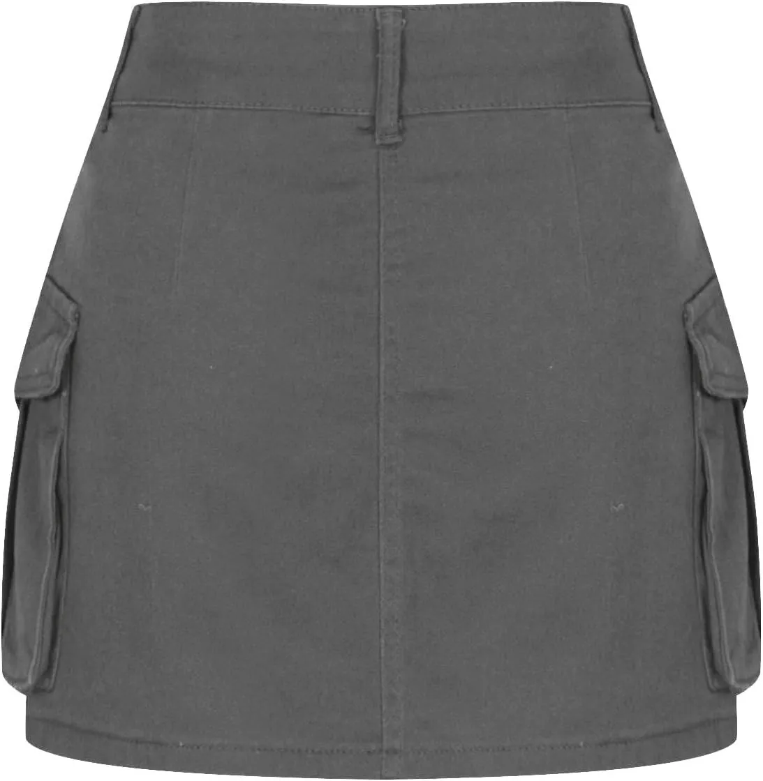 Cargo Denim Skirts for Women Solid Casual Short Jean Skirt Bodycon High Waist Wrap Skirts 2025 Trendy Y2K Mini Skirt
