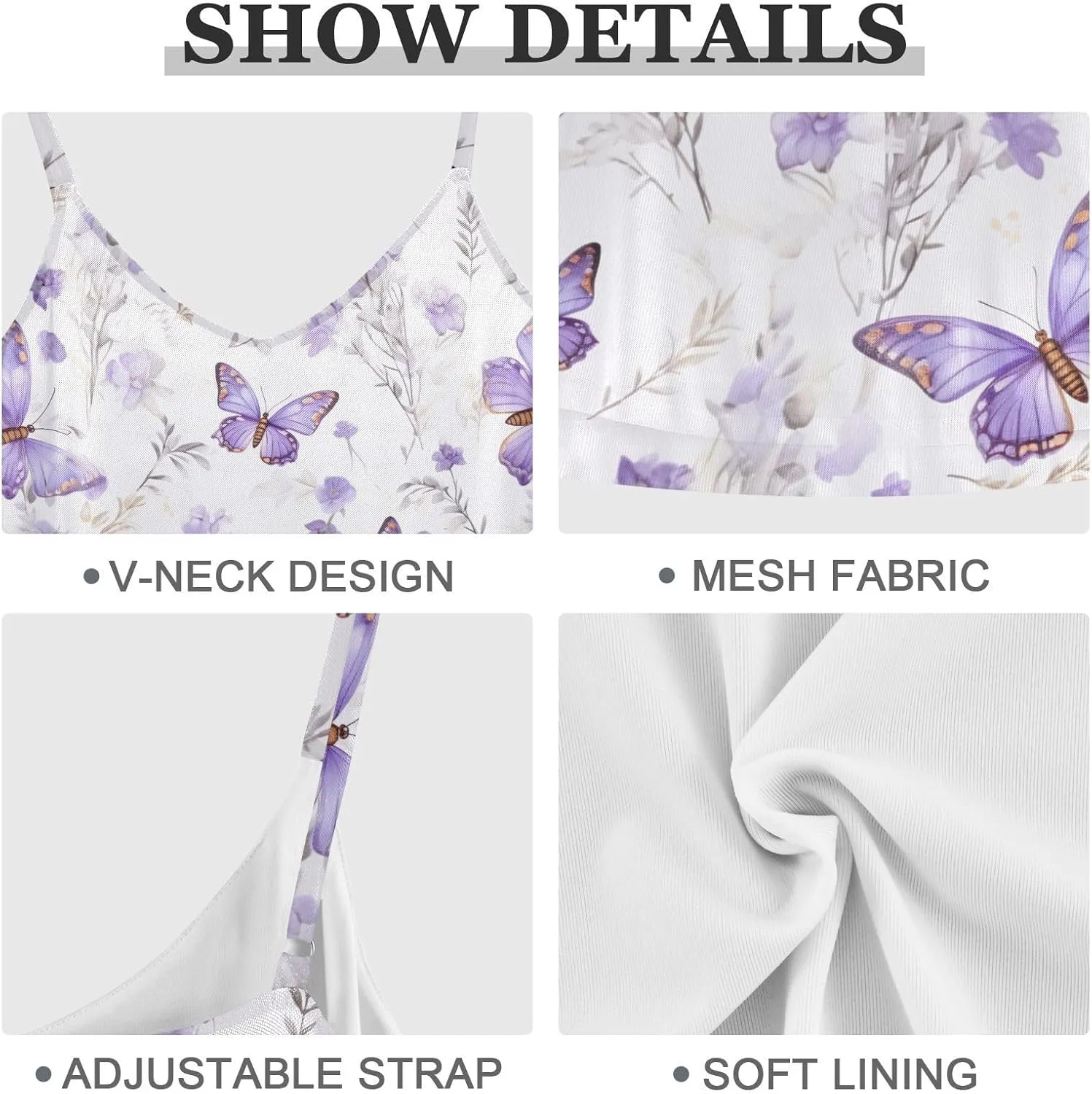 CHIFIGNO Casual Summer Dresses for Women V Neck Mini Sundress Sleeveless Spaghetti Strap Cocktail Dresses for Women