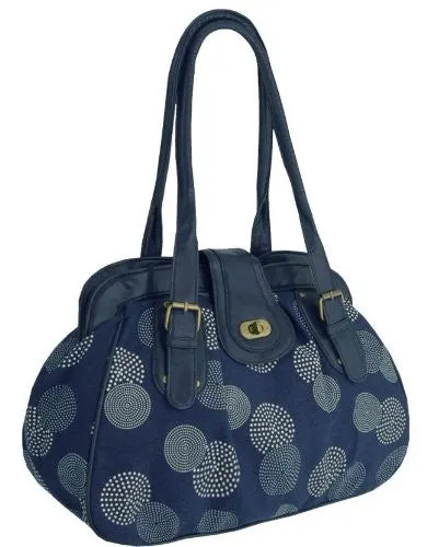 Chloe Underarm Canvas Shoulder Bag