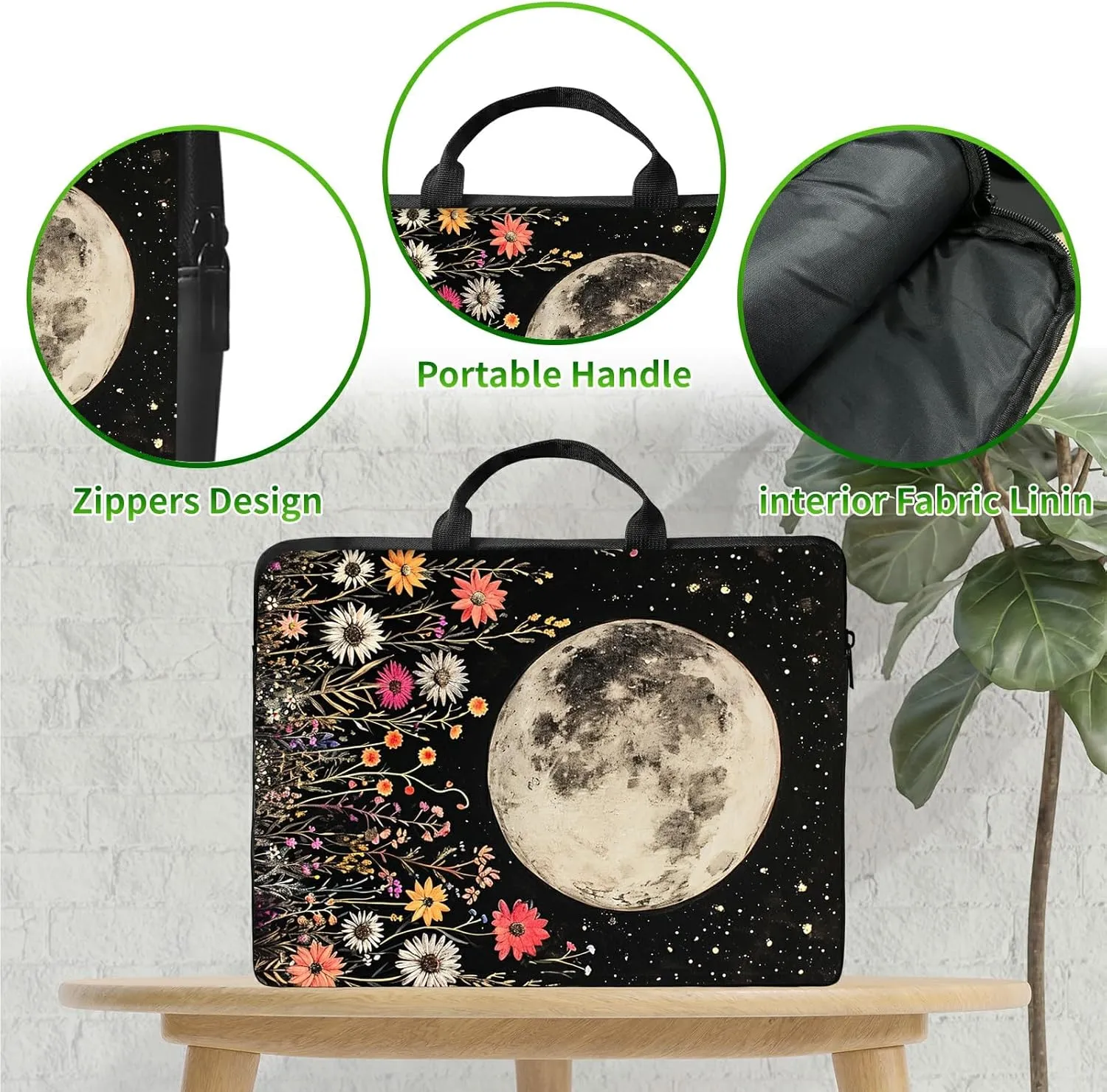 Computer Bags for Laptops for Women 13/14/15 Inch, Large Capacity Handbag Suitable for Business, Office, Work Bag
