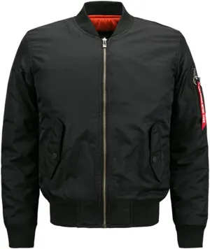 Cresay Men's Sportswear Bomber Jackets Blouson Coats Thick Outwear