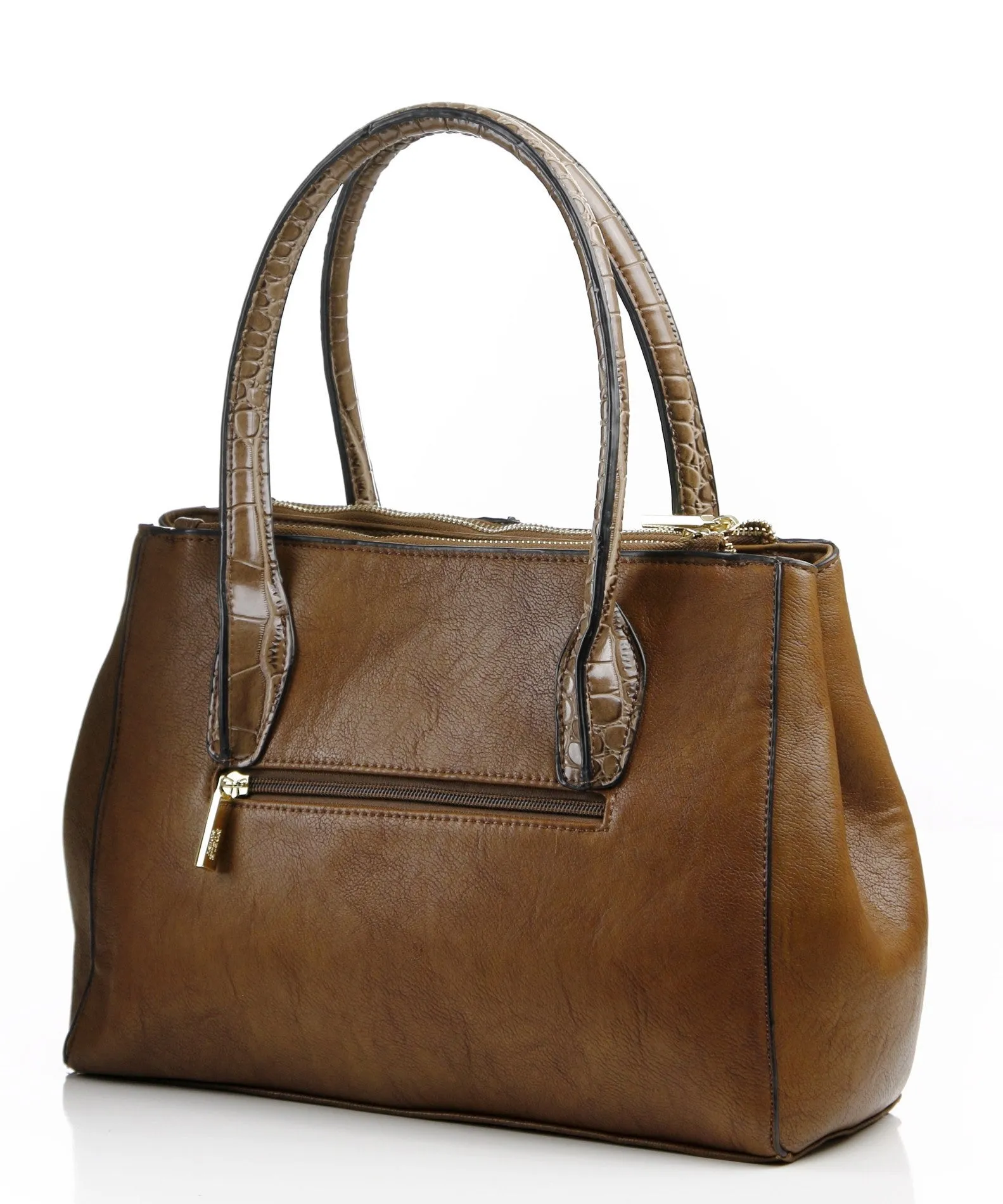 Croc Accent Colette Satchel Bag