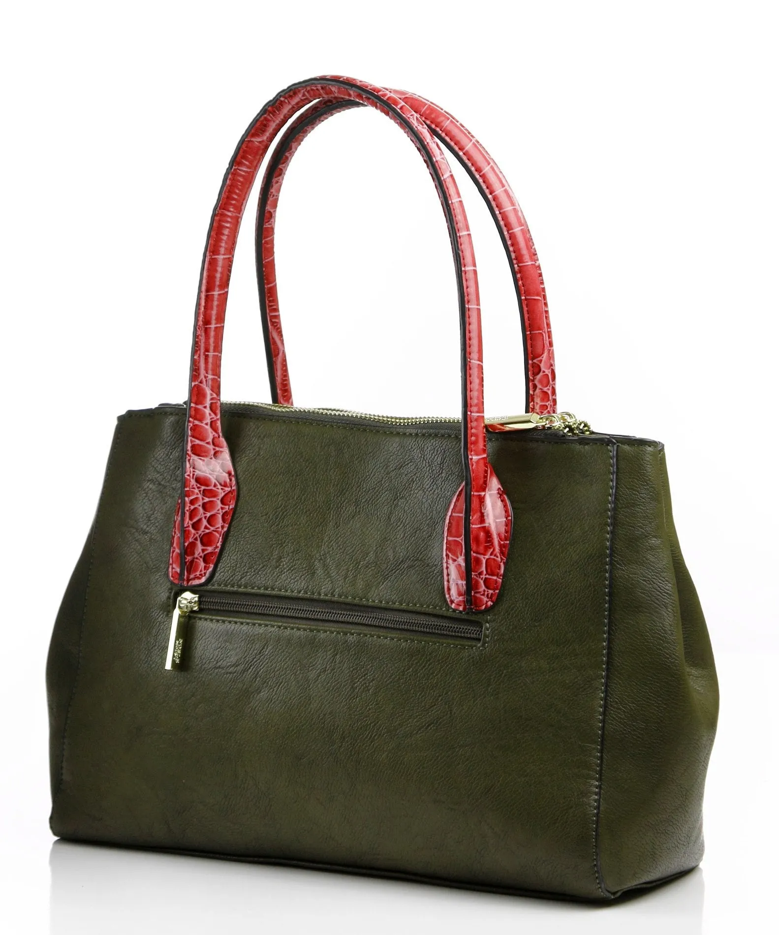 Croc Accent Colette Satchel Bag