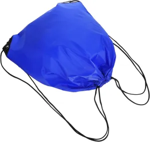 DECHOUS Drawstring Backpack Polyester Rope Bag for Sports Travel Shopping Versatile Cinch Bag Blue for Gym Outdoor Activities and Everyday Use