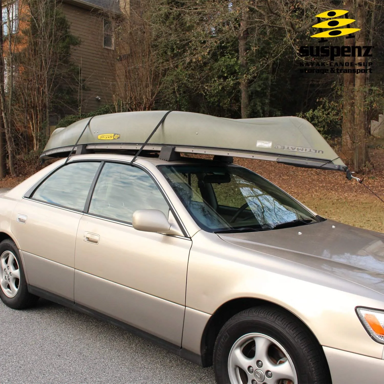 EZ Canoe Foam Block Carrier
