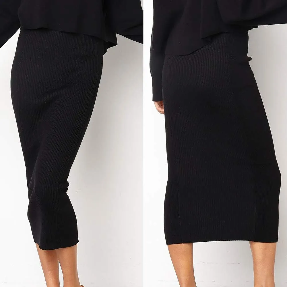 Floral Skirt Hip Bodycon Sexy Women Skirt Slim Straight Long Skirt Solid High-Waist Skirt Skirts Feathers