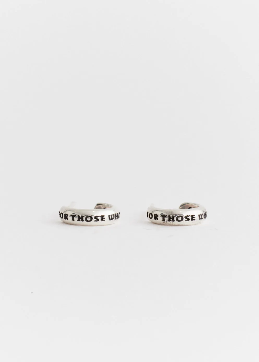 For Those Who Know Mini Hoop Earrings