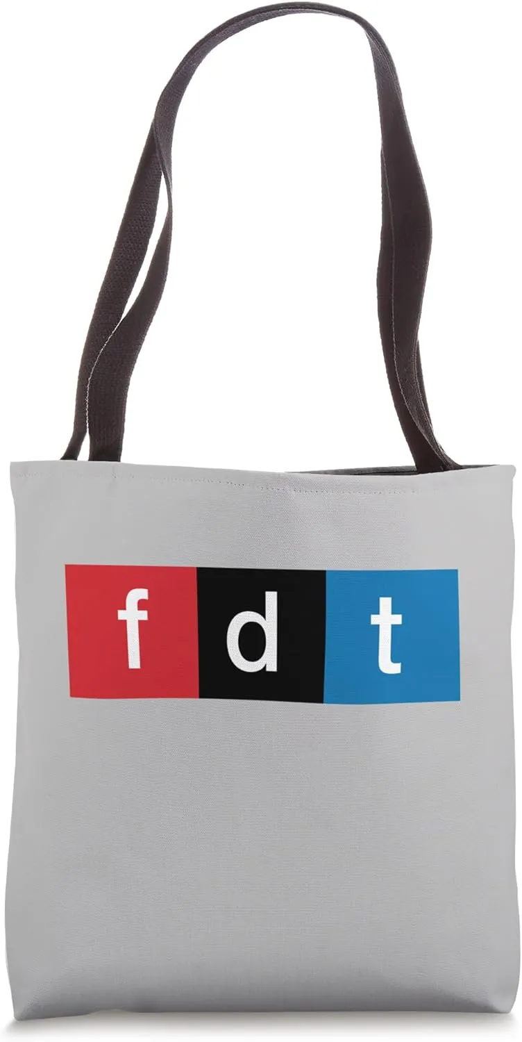 Foxtrot Delta Tango Protest Pun Tote Bag