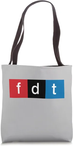 Foxtrot Delta Tango Protest Pun Tote Bag