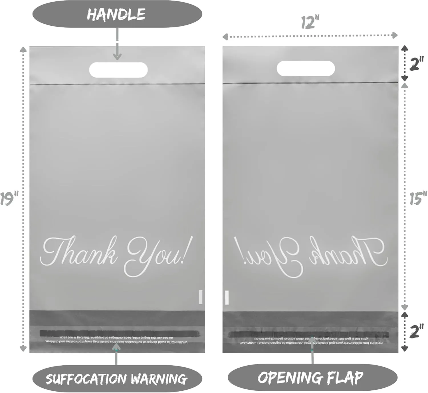 Frosted T-Shirt Packaging 12x15, 50 Bolsas de Plastico para Negocio, Shirt Bags for Small Businesses, Clothing Shipping Bags, Hoodie Packaging Bags