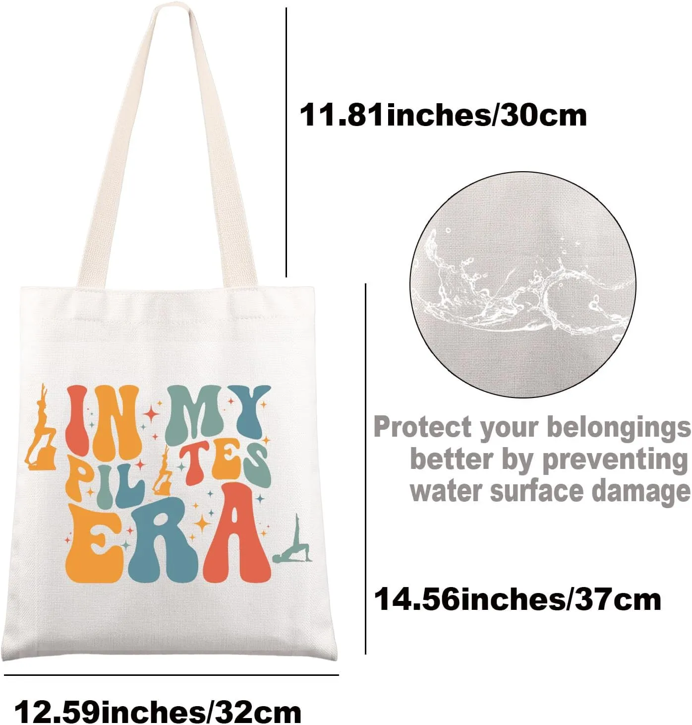 G2TUP Pilates Makeup Bag Pilates Lover Gift Pilate Yoga Gifts Pilates Teacher Gifts Pilates Instructor Zipper Bag (Pilates TG)