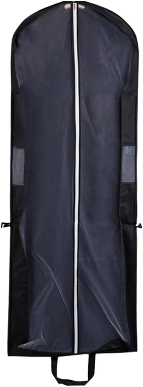 Garment Bag Organization & Storage Bins with Lids Protector Bags Foldable Portability Closet Storage Travel Garment Bag For Clothes Coats Long Skirt Large Storage Closet(A1)