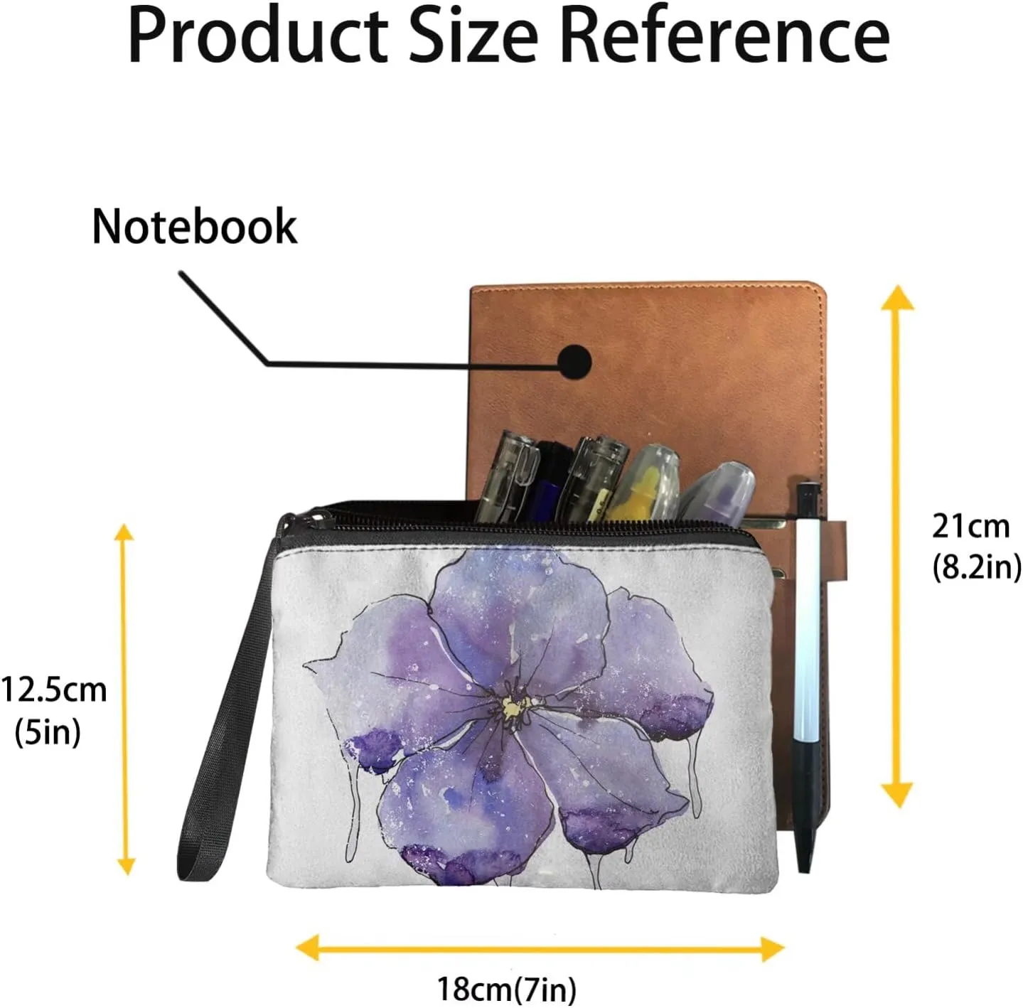 GIFTPUZZ Cute Coin Purse for Women Microfiber Fleece Portable Wristlet Pouch Change Cards Holder Zip Wallet