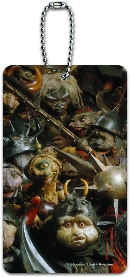 Goblin Army from The Labyrinth Luggage Card Suitcase Carry-On ID Tag