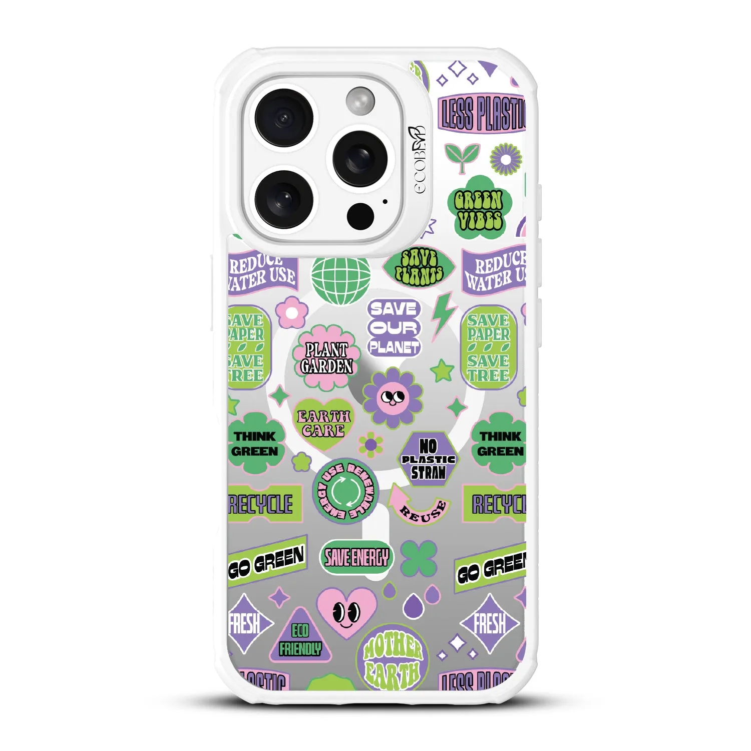 Green Vibes - Revive Collection Case for Apple iPhone 16 Pro