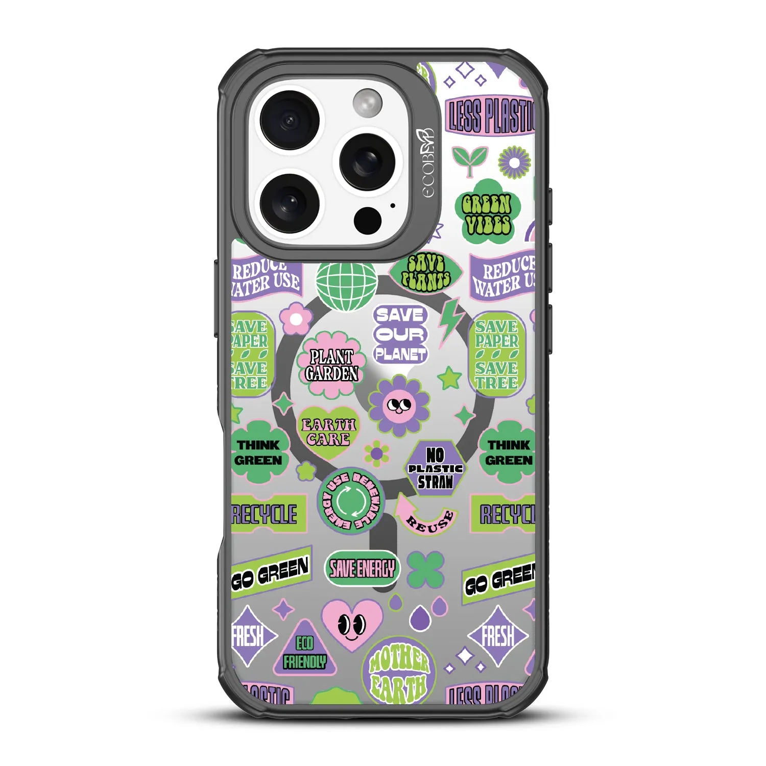Green Vibes - Revive Collection Case for Apple iPhone 16 Pro