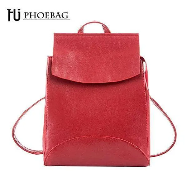 HJPHOEBAG Women Backpack for Teenage Girls Female School Shoulder Bag