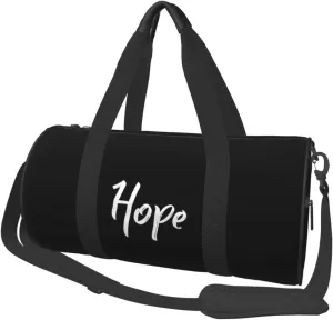 Hope Convertible Garment Bag with Shoulder Strap, Carry on Garment Duffel Bag for Men Women - Rolling Foldable for Travel Luggage Bags (Black)