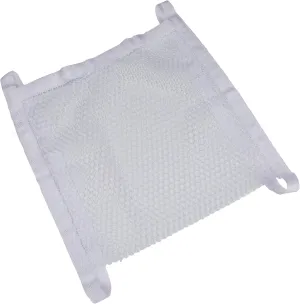 Household Essentials 135 Polyester Sneaker Wash and Dry Bag for Laundry Machines - White