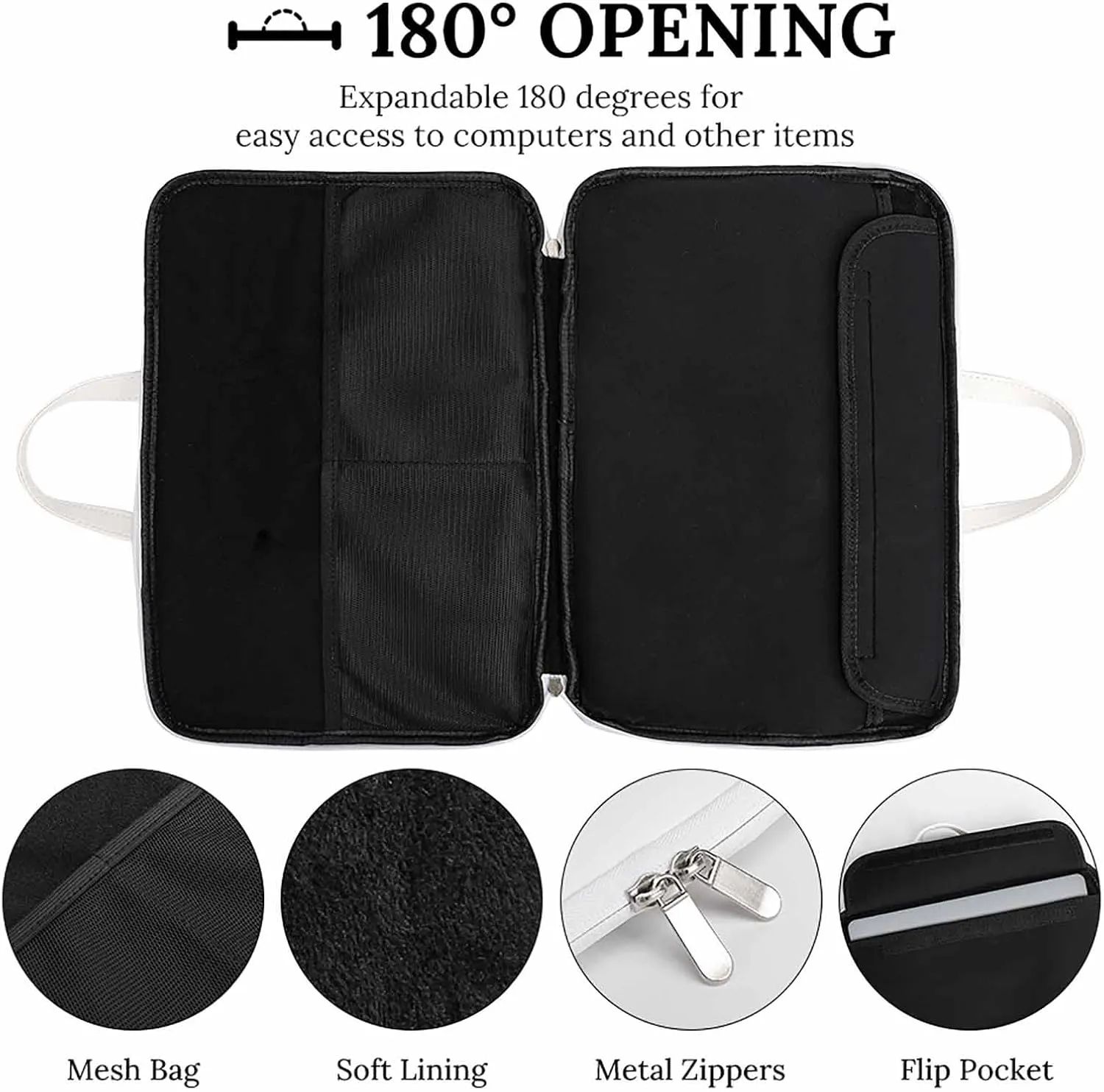 I Love My Aunts Leather Bag Laptop Case Slim Water Resistant Computer Bags with Handle Briefcase for Work