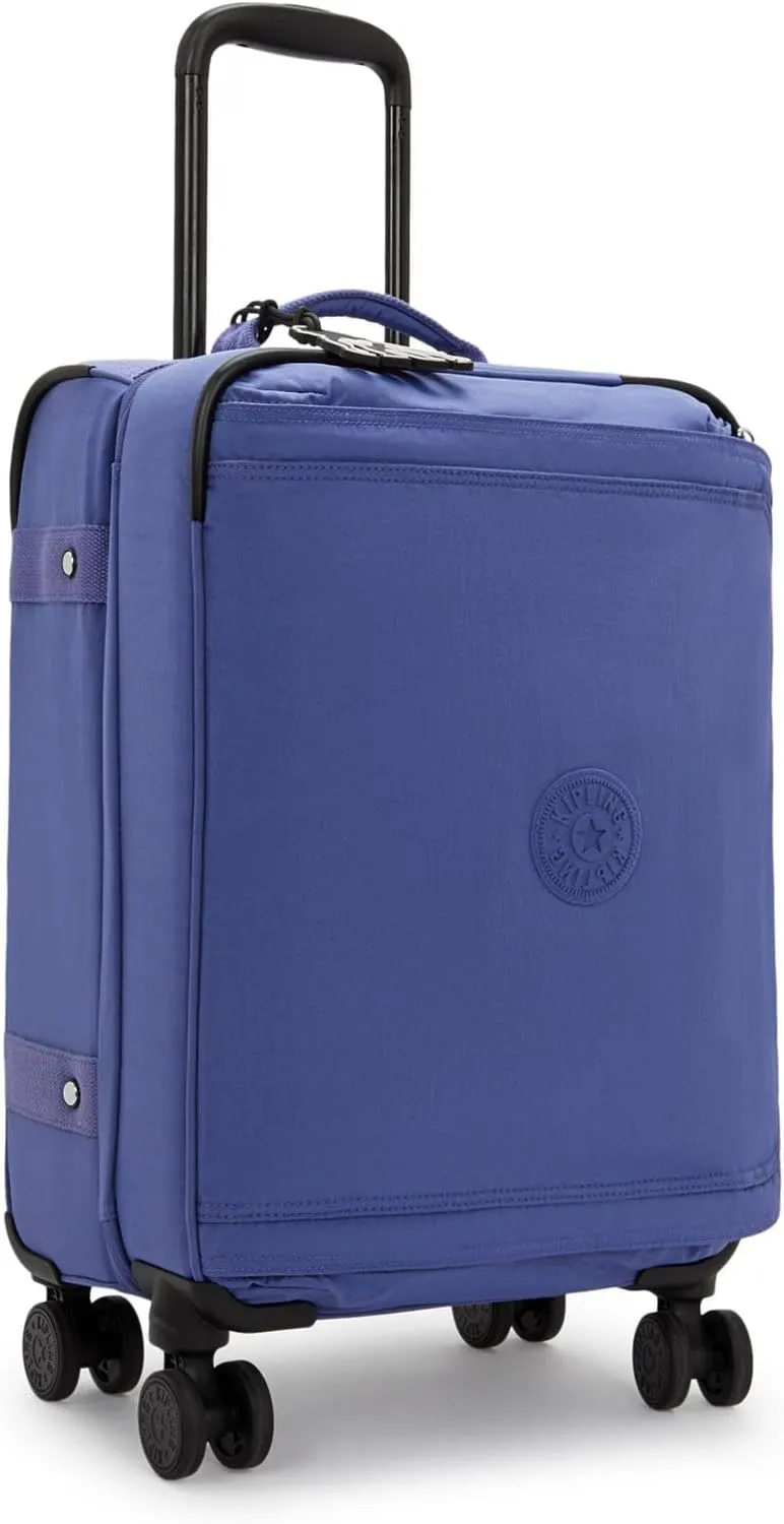 Kipling Spontaneous Small Rolling Luggage Ocean Blue