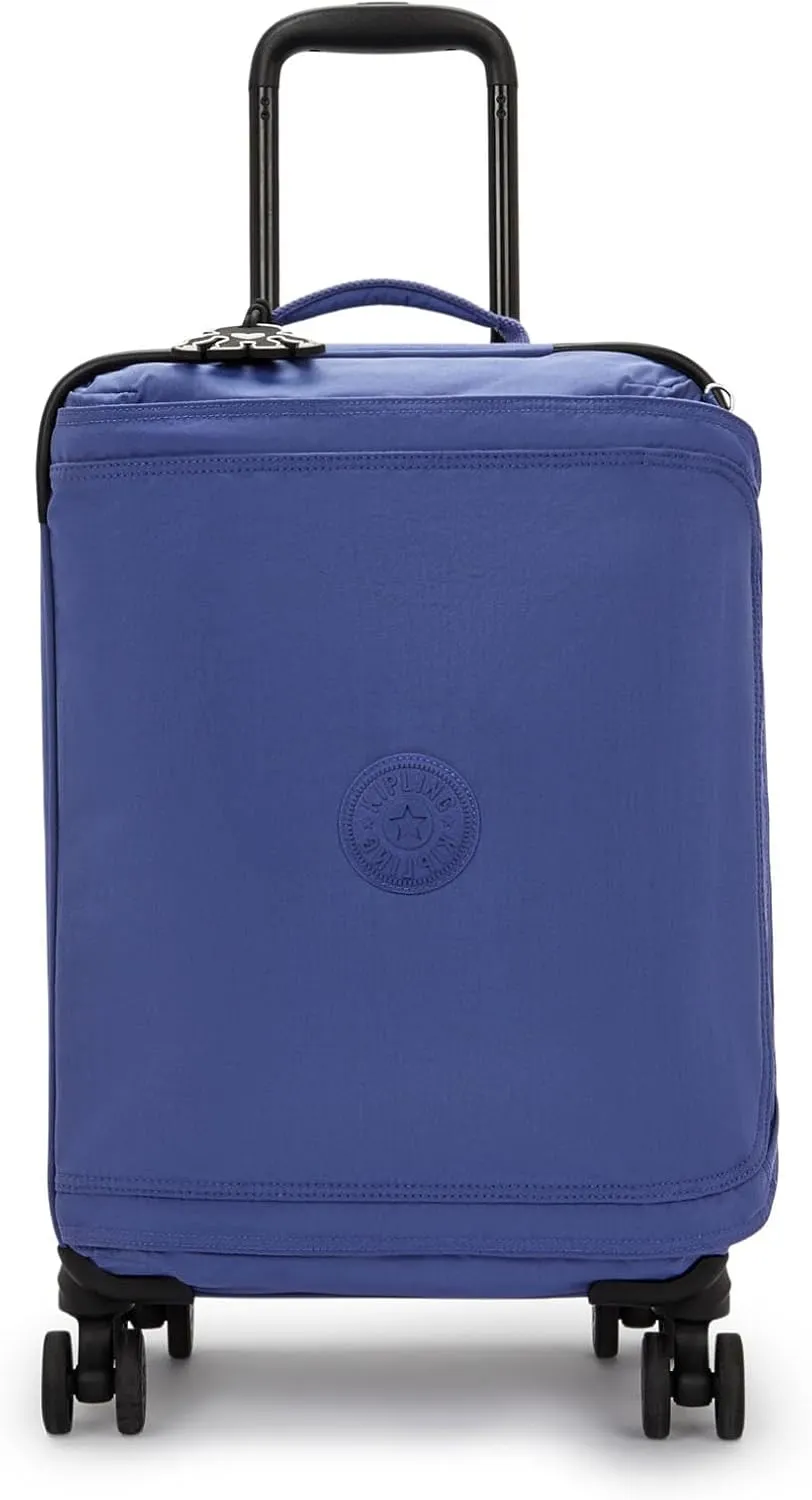 Kipling Spontaneous Small Rolling Luggage Ocean Blue