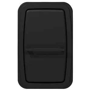 Koala Kare® KB311-SSWM-MBLK - Matte Black Wall Mounted Vertical Stainless Steel Baby Changing Station (Newest Generation)