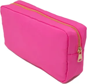 La Sorella Travel Makeup Bag Cosmetic Bag Makeup Bag Toiletry bag for women and girls Gifts (Bubblegum Pink)