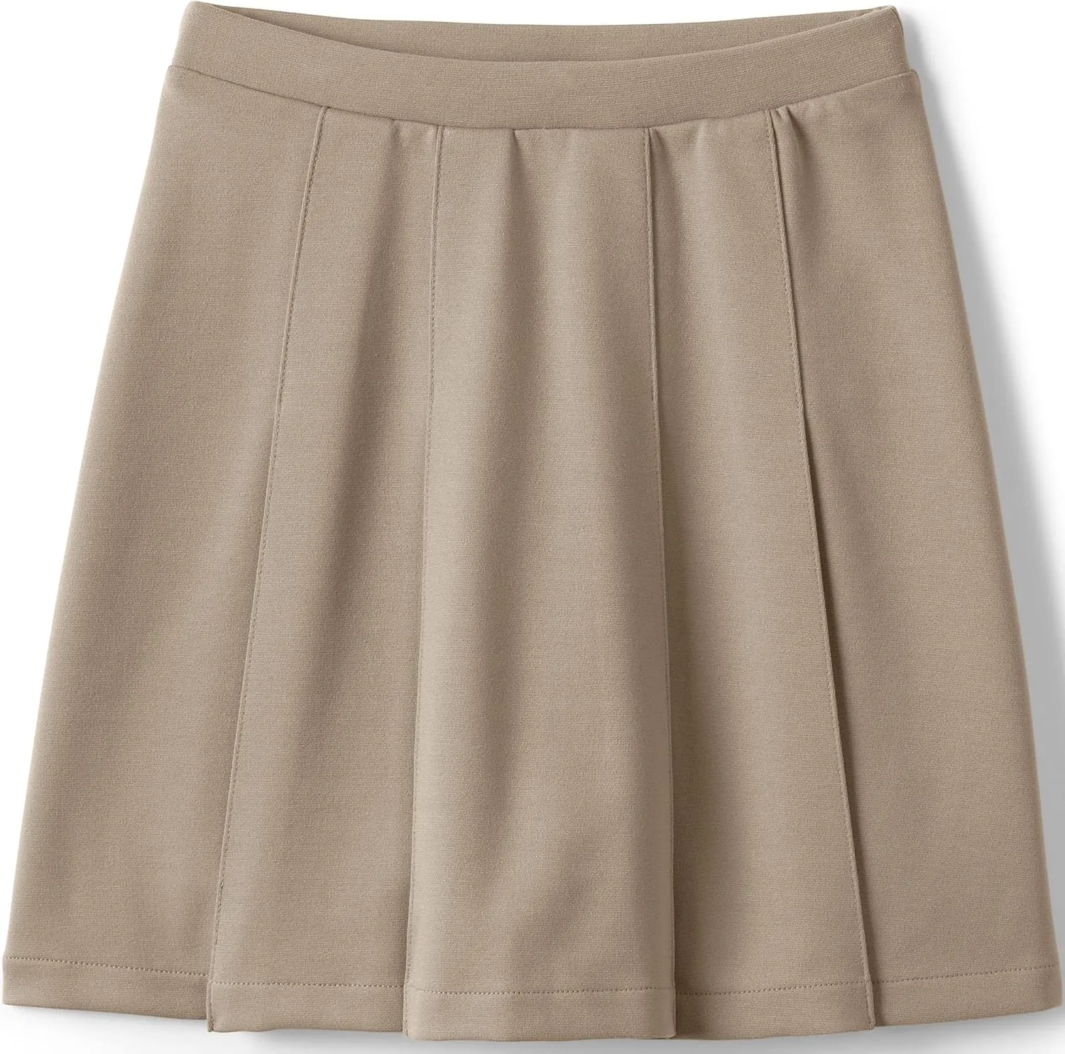 Lands' End School Uniform Girls Ponte Pleat Skirt