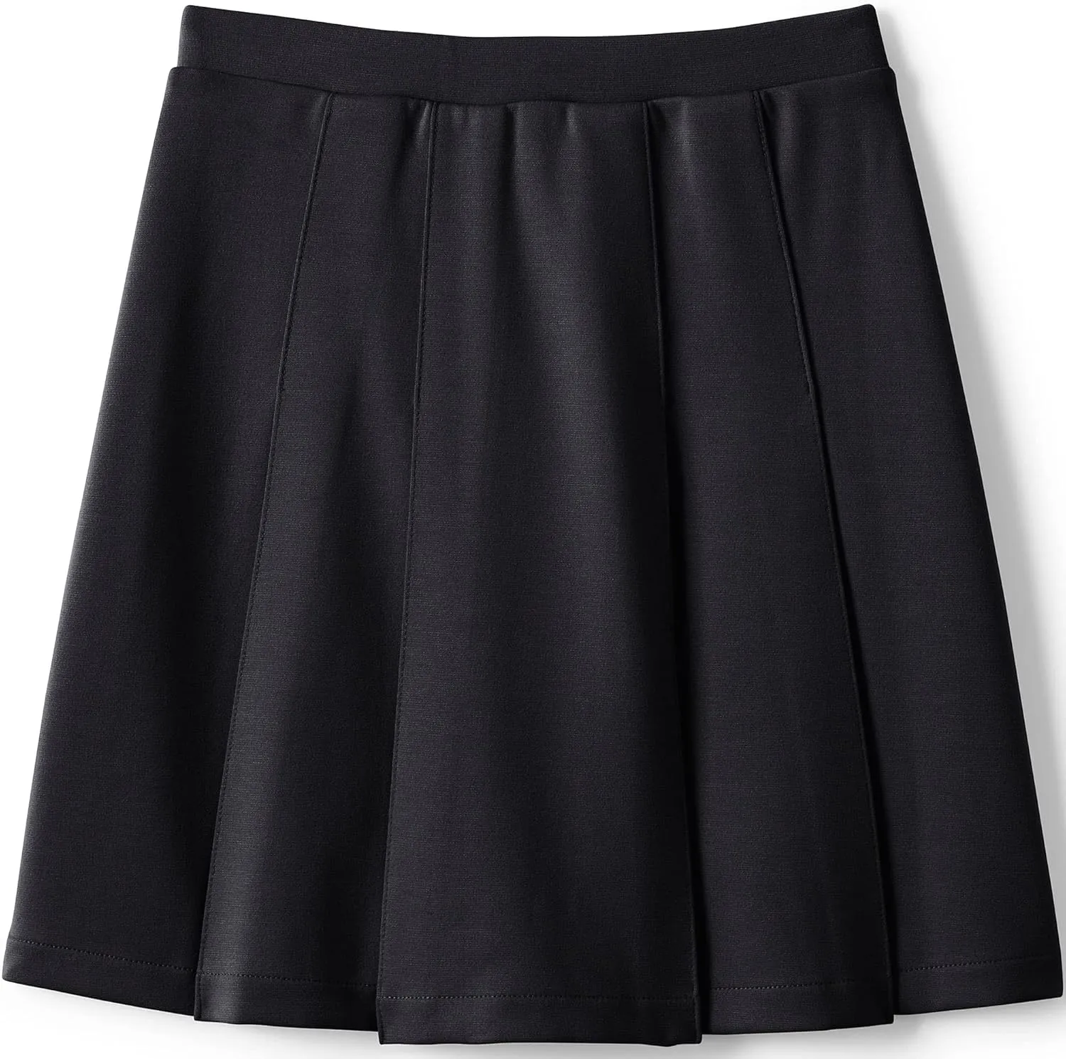 Lands' End School Uniform Girls Ponte Pleat Skirt