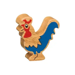 Lanka Kade - Wooden Blue Cockerel Toy