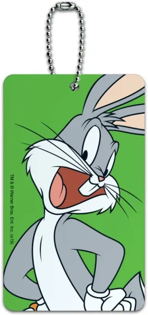 Looney Tunes Bugs Bunny Luggage Card Suitcase Carry-On ID Tag