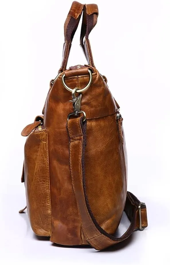 Men Handbags Vintage Laptop Briefcases Office Shoulder Bags Tote Male Crossbody Messenger Bags